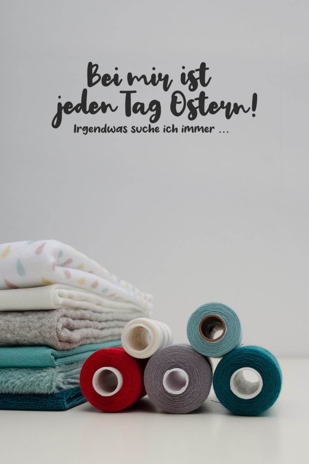 Plotterdatei »Jeden Tag Ostern« – mit Printable - Sewando