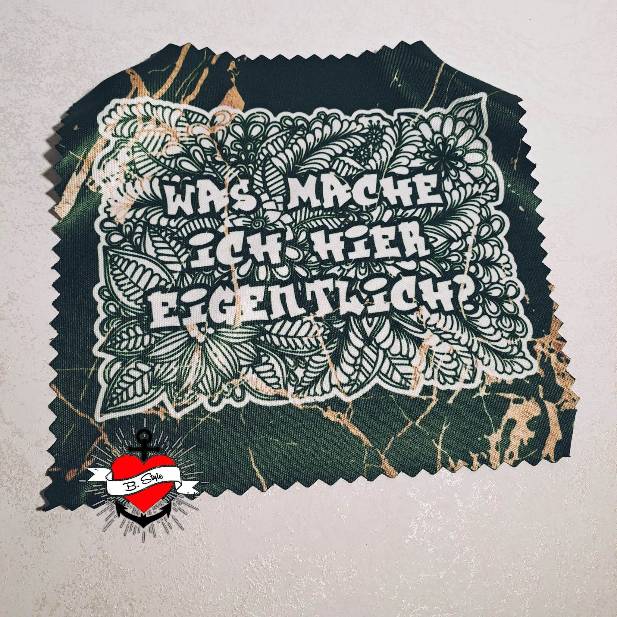 *Was mache ich hier eigentlich?* Plotterdatei - Sewando
