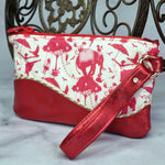 Schnittmuster Clutch Wave in Wellenoptik - Sewando