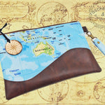 Schnittmuster Clutch Wave in Wellenoptik - Sewando