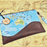 Schnittmuster Clutch Wave in Wellenoptik - Sewando