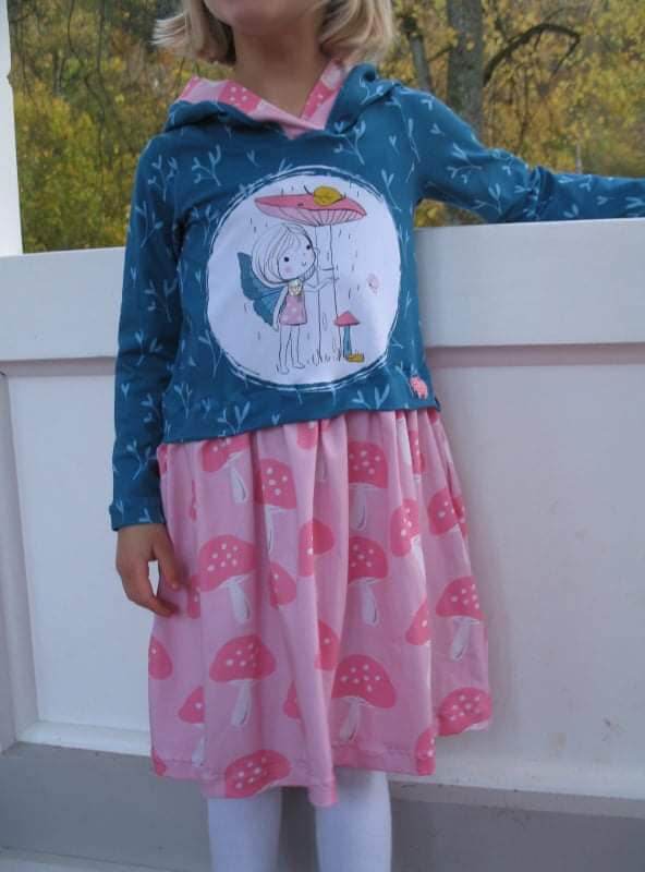 Happy Dannika - Gr 86-164 - Kleid Schnittmuster - Sewando
