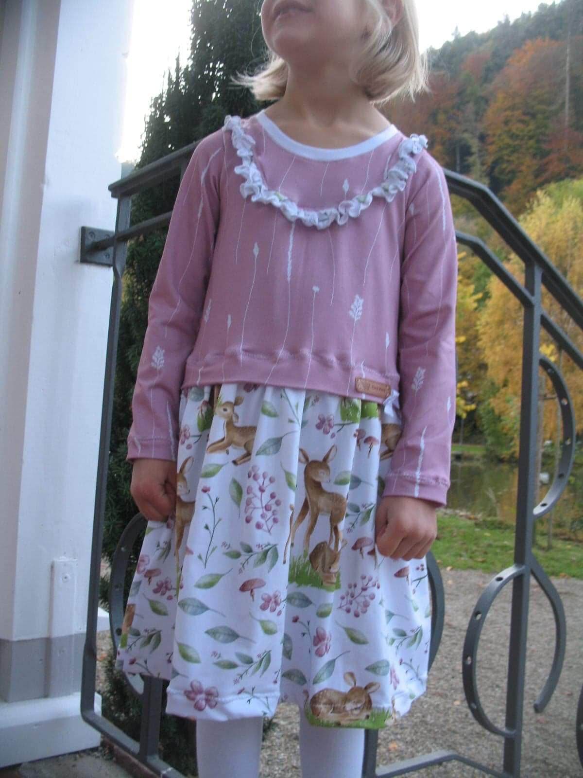 Happy Dannika - Gr 86-164 - Kleid Schnittmuster - Sewando