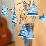 Weihnachtsdeko nähen für Anfänger, 4 Motiv-Schnittmuster: Herz, Glocke, Stiefel & Tannenbaum