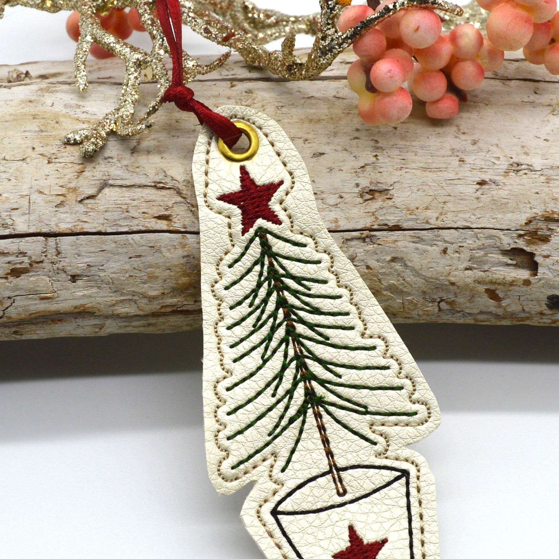 Stickdatei Wunscherfüller Weihnachten mit Anhänger - Sewando