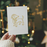Plotterdatei Weihnachtsdackel - Sewando