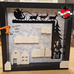 3D Druckdatei *Weihnachtskantenhocker* Laserdatei, Plotterdatei - Sewando