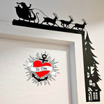 *Weihnachtskantenhocker* Laserdatei, Plotterdatei, 3D Druckdatei - Sewando