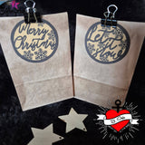 Plotter-, Laser- und 3D Druck Datei *Weihnachtskugeln*