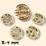 Plotter-, Laser- und 3D Druck Datei *Weihnachtskugeln*