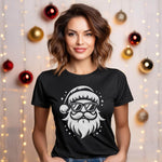 Plotterdatei Cooler Weihnachtsmann - Sewando
