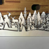 Basteln *Weihnachtssilhouette Adventskalender* Laser-& Plotterdatei - Sewando