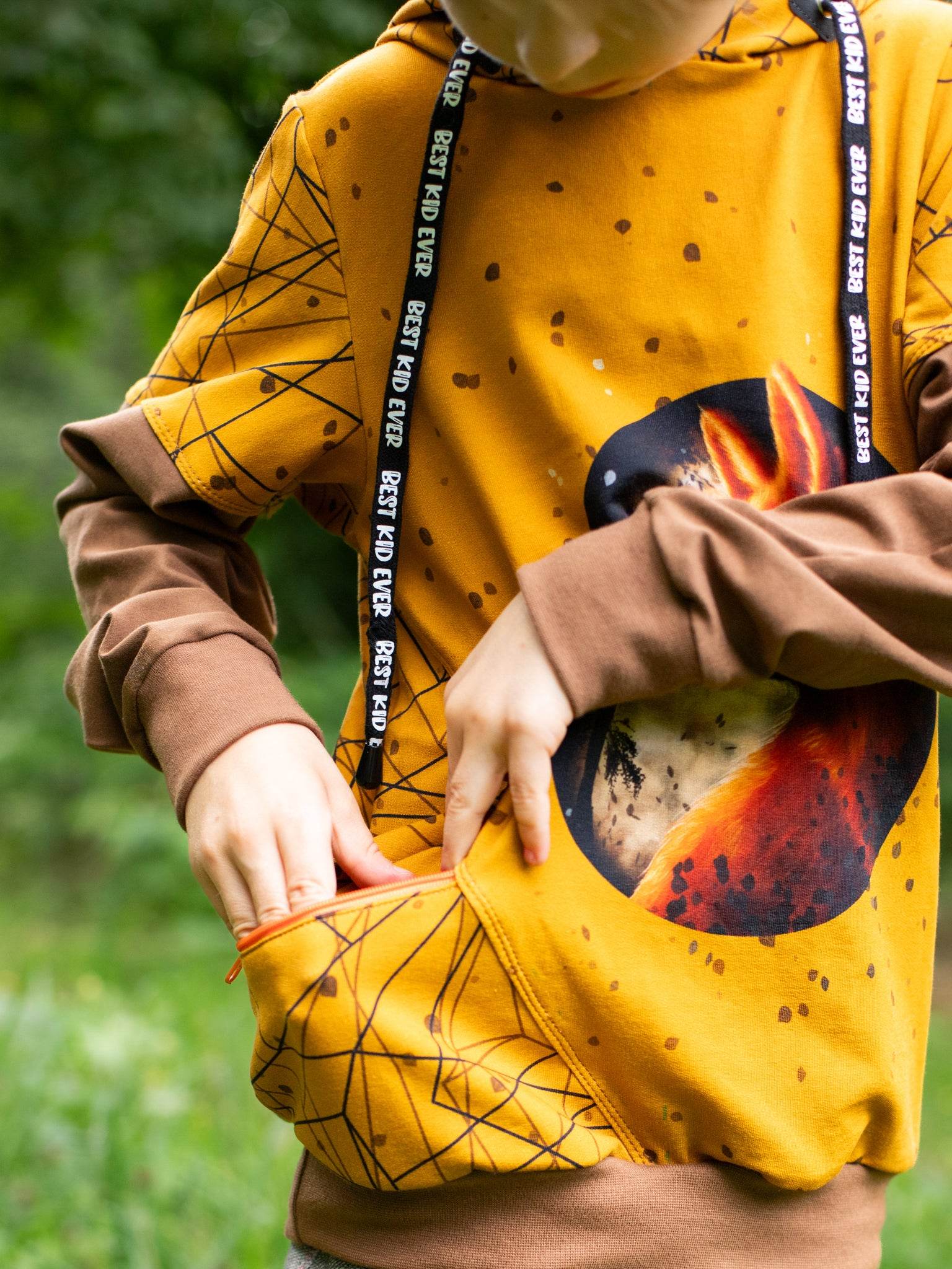 Schwiiz-Hoodie, Schnittmuster Grösse 74-164 - Sewando