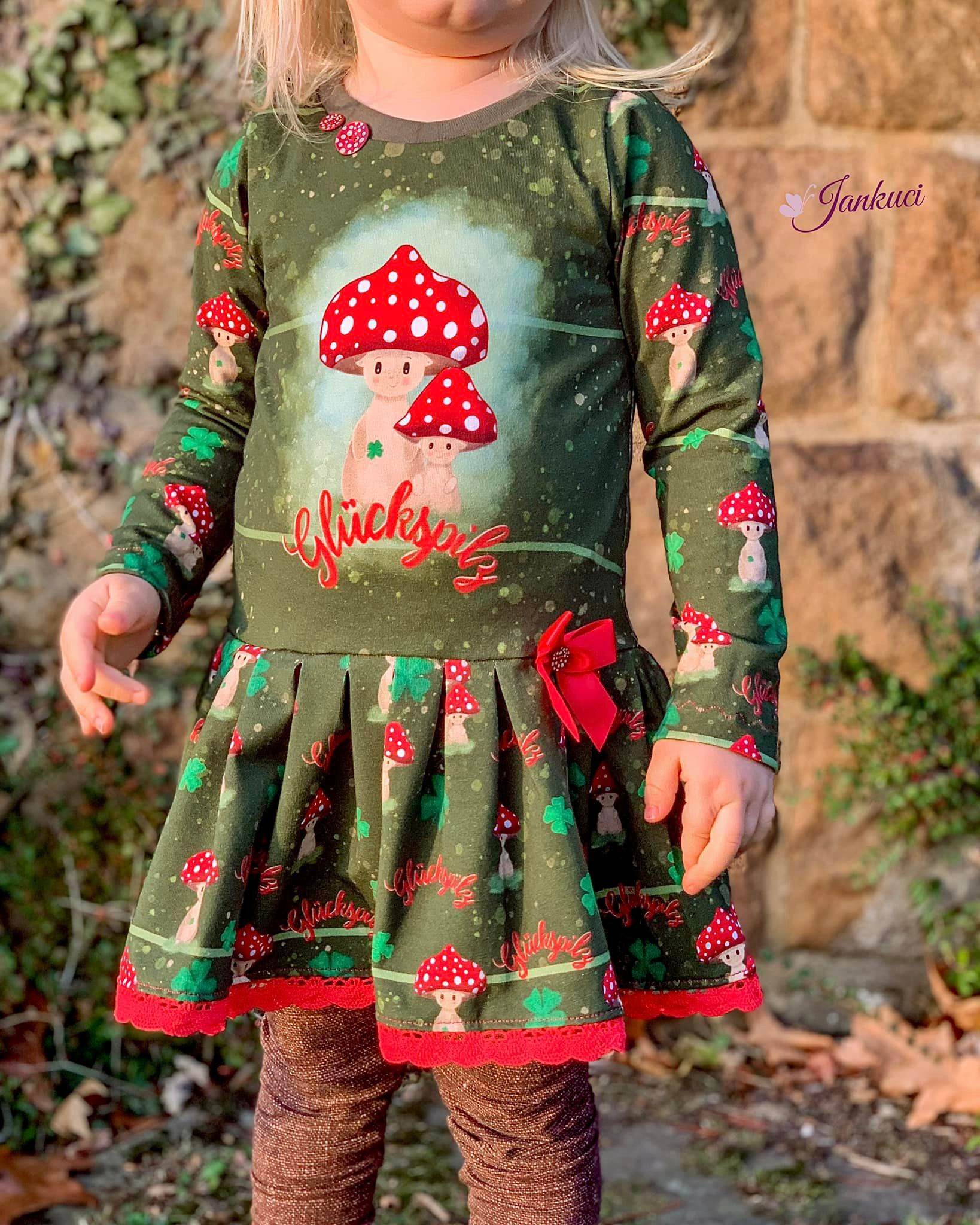 Happy Wirbelwind - Gr 74-152 - Tunika + Kleid Schnittmuster - Sewando