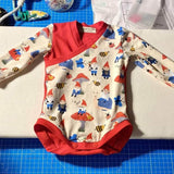 Wickelbody Louane Schnittmuster Gr. 50-86 - Sewando