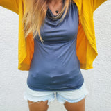Schnittmuster Wasserfall-Shirt/Kleid "Tania" Gr. 32-46