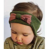 "Hatband Butterfly"Stirnband-Schnittmuster mit Schleife+Ohrenklappen KU 44-60