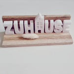 3D Druck Datei – Schriftzug Zuhause für den 3D Drucker : - Sewando