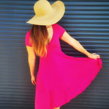 "Lovely Dresses" Schnittmuster Kleid o. Shirt o. CroppTop Gr. 30-48