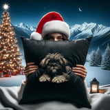 Stickdatei Affenpinscher "Caleb" - realistisch - FÜR DUNKLE STOFFE