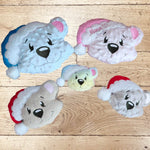 Stickdatei Weihnachten Teddy Kopf In the Hoop Set 2576 - Sewando