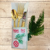 Stickdatei Weihnachten Bestecktasche Set 990