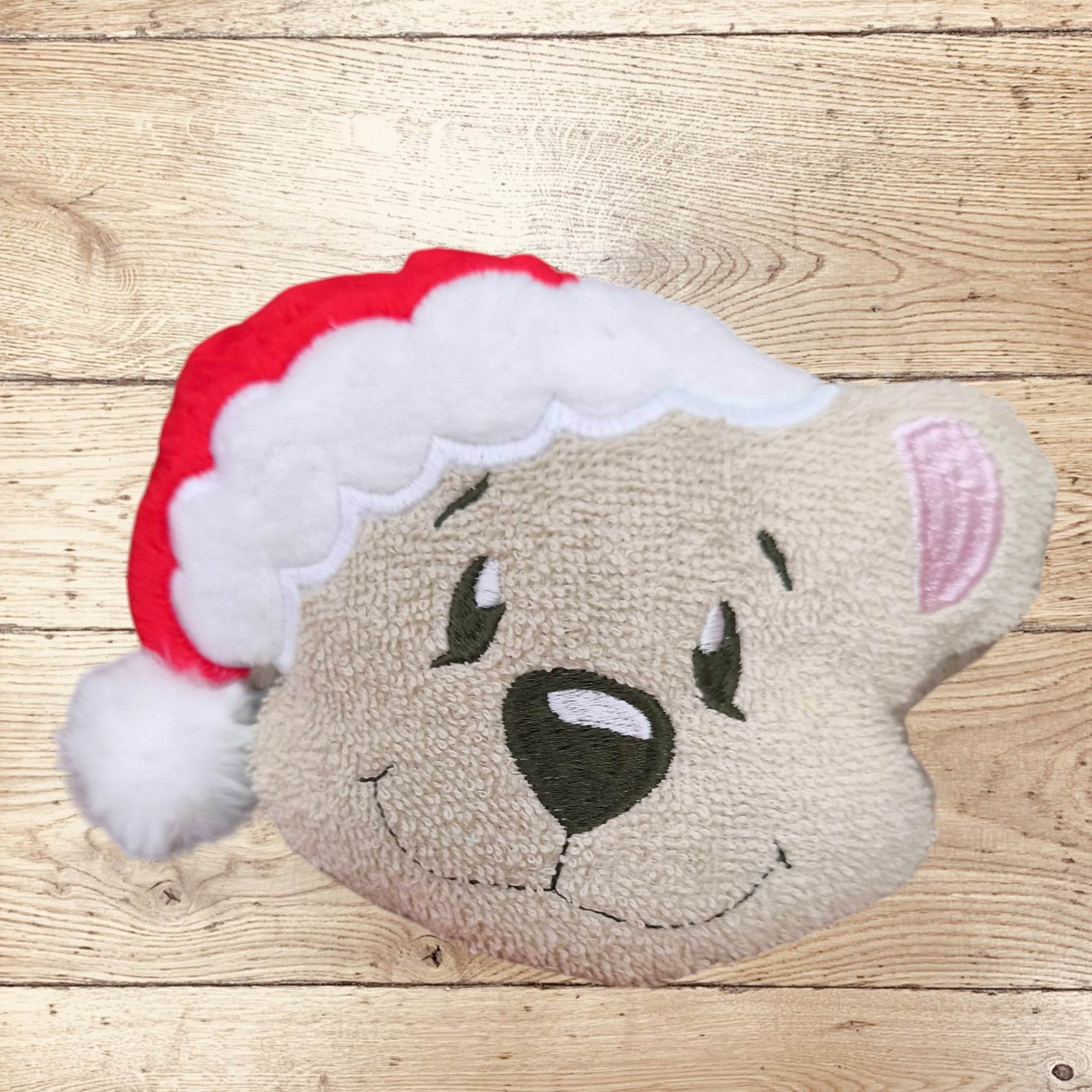Stickdatei Weihnachten Teddy Kopf In the Hoop Set 2576 - Sewando