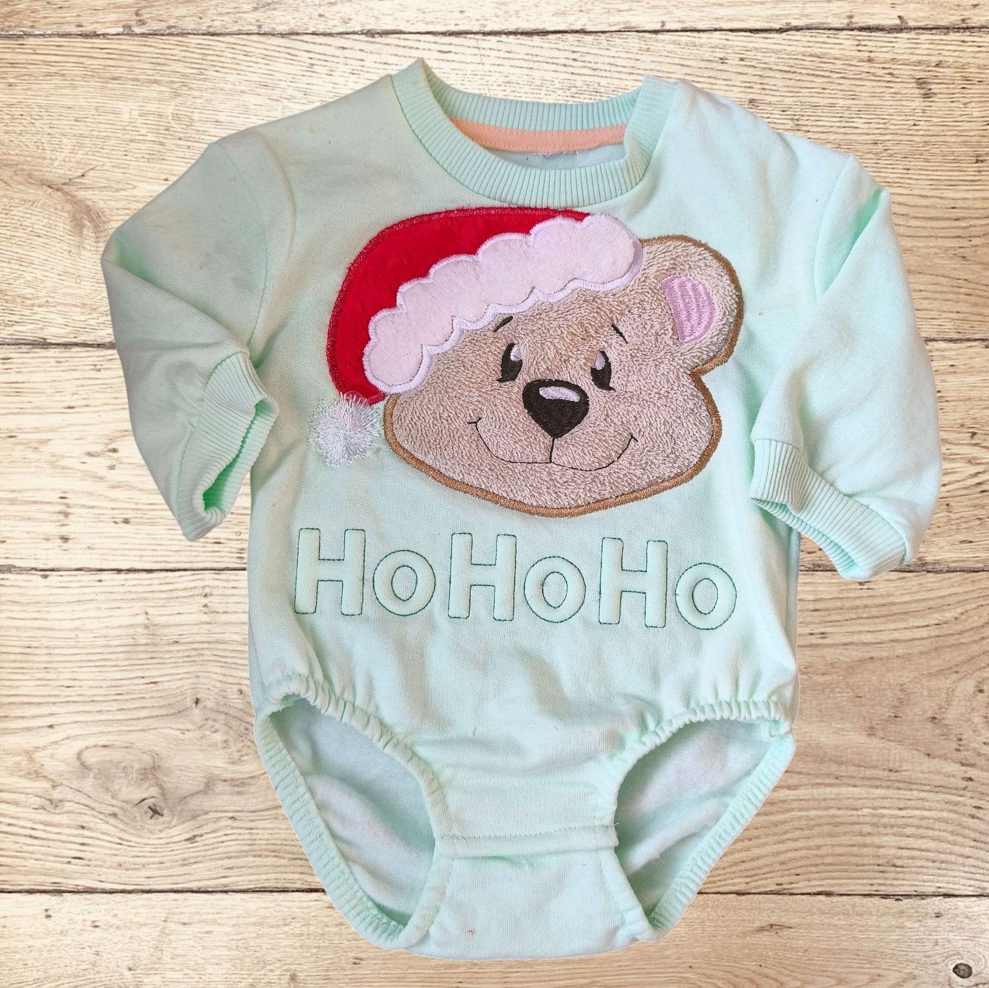 Stickdatei Weihnachten Teddy Kopf Applikation Set 2575 - Sewando