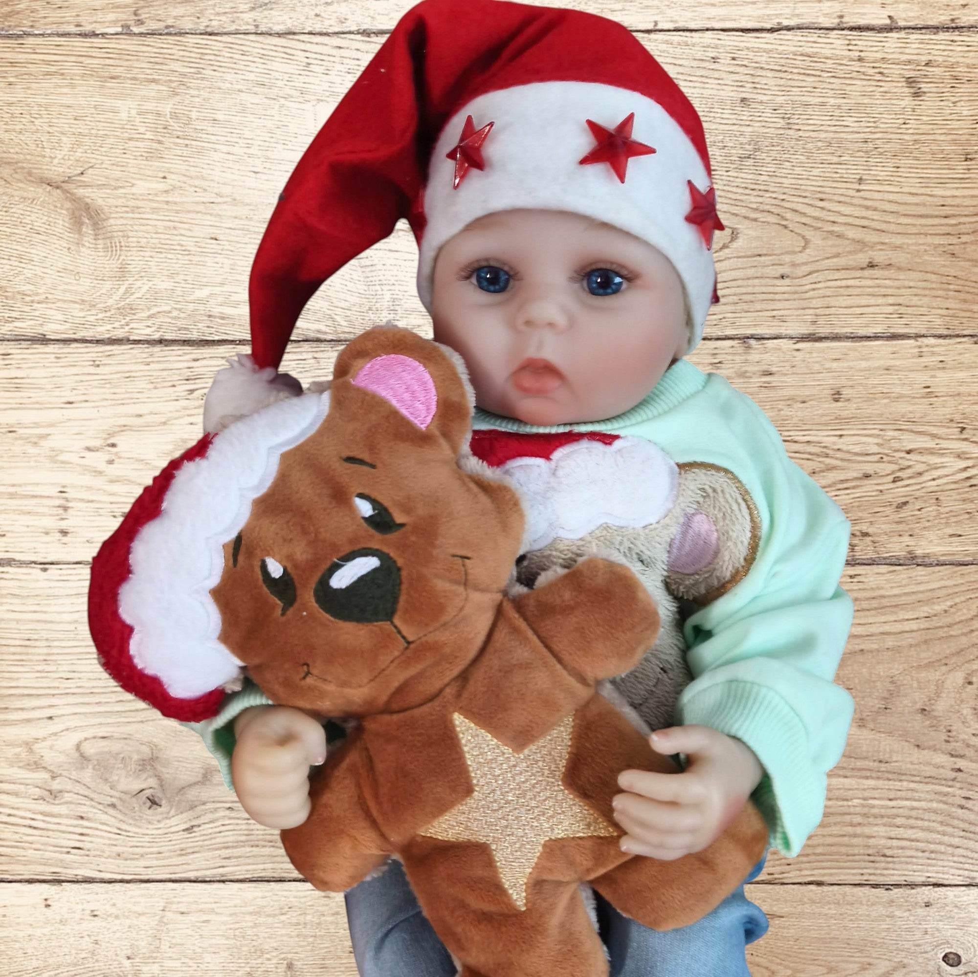 Stickdatei Weihnachten Teddy Bär In the Hoop Set 2574 - Sewando