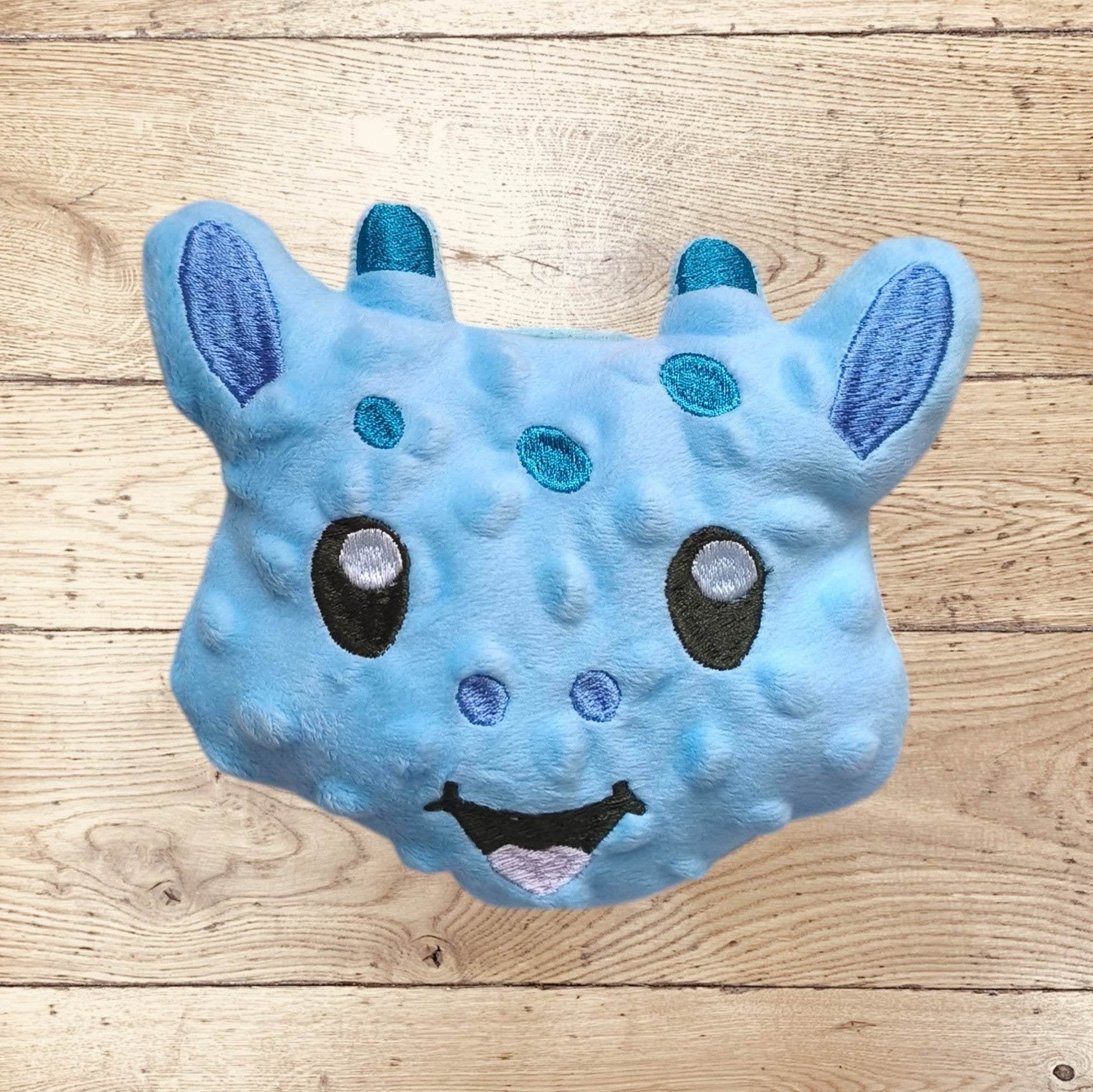Stickdatei Giraffe Kopf Kuscheltier In the Hoop 666 - Sewando