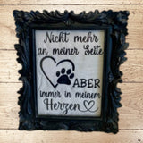 Stickdatei Trauer Haustier Für immer in meinem Herzen Set 915 - Sewando