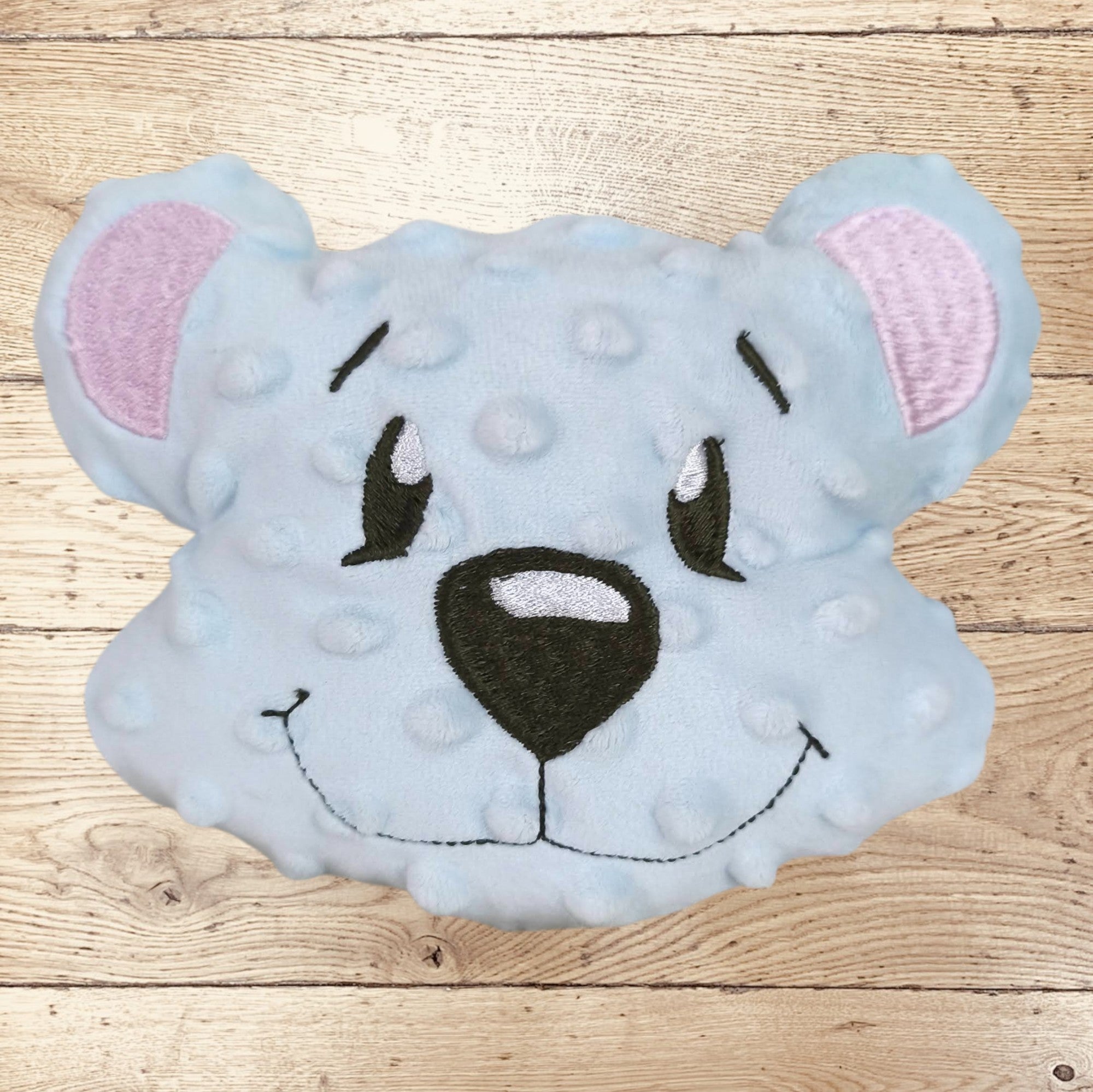 Stickdatei Teddy Kuscheltier Kopf 13x18 Rahmen Set 2560b - Sewando
