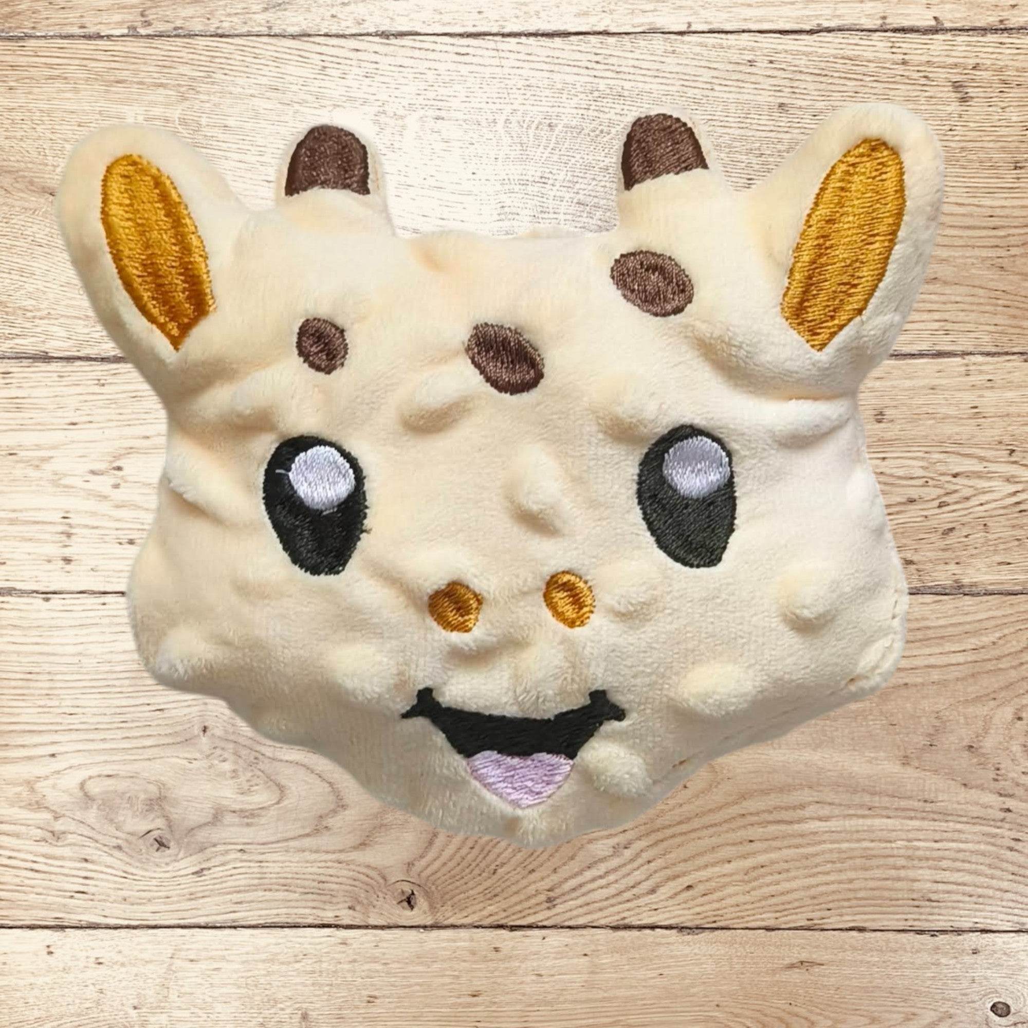 Stickdatei Giraffe Kopf Kuscheltier In the Hoop 666 - Sewando