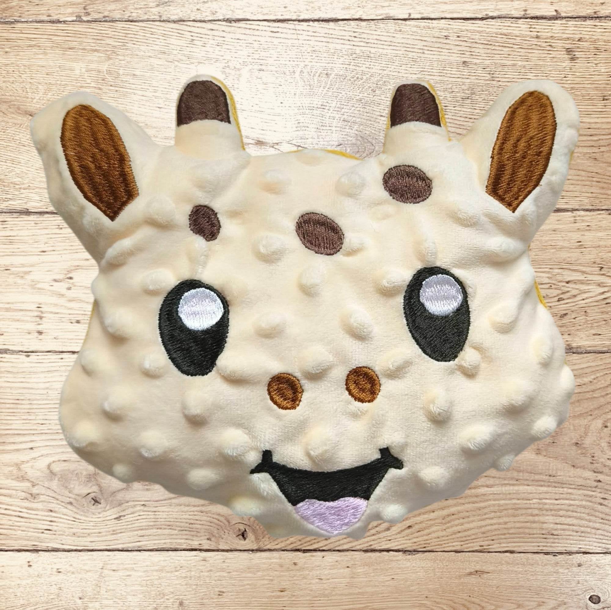 Stickdatei Giraffe Kopf Kuscheltier In the Hoop 666 - Sewando