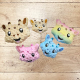 Stickdatei Giraffe Kopf Kuscheltier In the Hoop 666 - Sewando