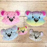 Stickdatei Teddy Bär Kuscheltier Set 2560 in 5 Größen - Sewando