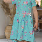 Happy Roxani - Gr 86-152 - Vokuhila Kleid Schnittmuster - Sewando