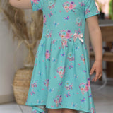Happy Roxani - Gr 86-152 - Vokuhila Kleid Schnittmuster - Sewando