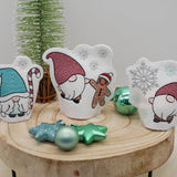 Stickdatei Set Christmas Gnomes - weihnachtliche Wichtel - Sewando