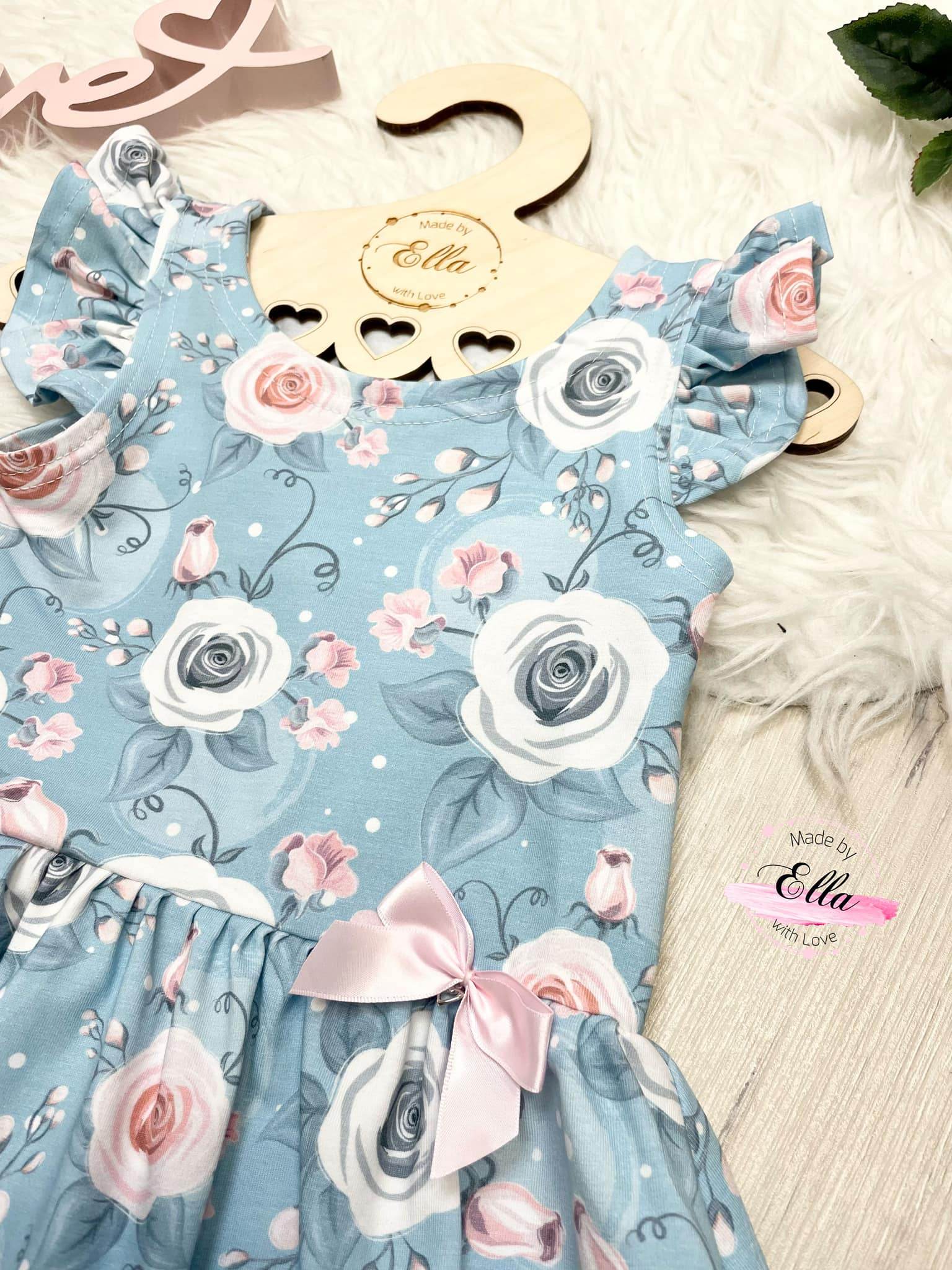 Happy Roxani - Gr 86-152 - Vokuhila Kleid Schnittmuster - Sewando