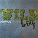Stickdatei Set: WILD in 7 Varianten für 13x18 inkl Anleitung - Animalprint Statement