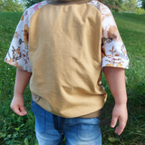Wildling – das mitwachsende Wende-Raglanshirt (bis zu 4 Größen, kein Vorder-/Rückenteil) Englisch