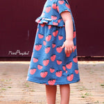 Schnittmuster Rüschenkleid Wini Mini Gr. 68-110 - Sewando