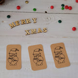 Plottervorlage "BlueXMas" Plotterdatei