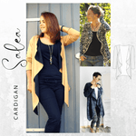 Schnittmuster Cardigan SALEA XS-XXXL : - Sewando
