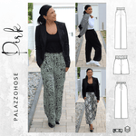 Schnittmuster Palazzohose Hose PIRK Gr. 32-54 : - Sewando