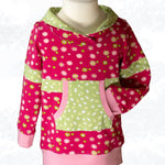 Yuna – Sweatkleid oder Longhoodie mit Teilungsnähten Gr. 86-158 - Sewando