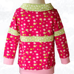 Yuna – Sweatkleid oder Longhoodie mit Teilungsnähten Gr. 86-158 - Sewando