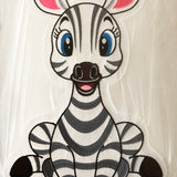 ITH Plüschtier „Zebra Sophie“ | Für 20x30 Rahmen | In-the-Hoop Plushie | Stickdatei | Embroidery Design | alle Formate | Sofort-Download
