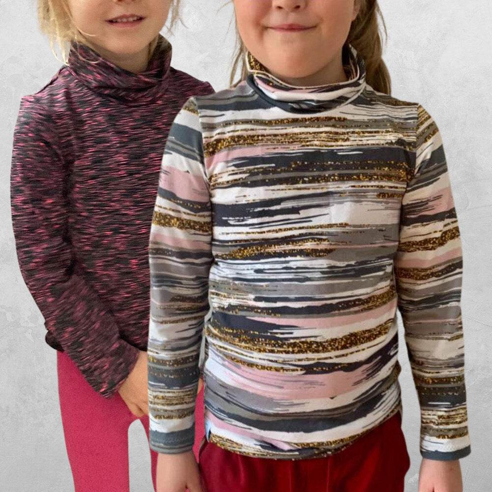 Rollkragenshirt #sewbasic Kinder Gr. 74-170 - Sewando